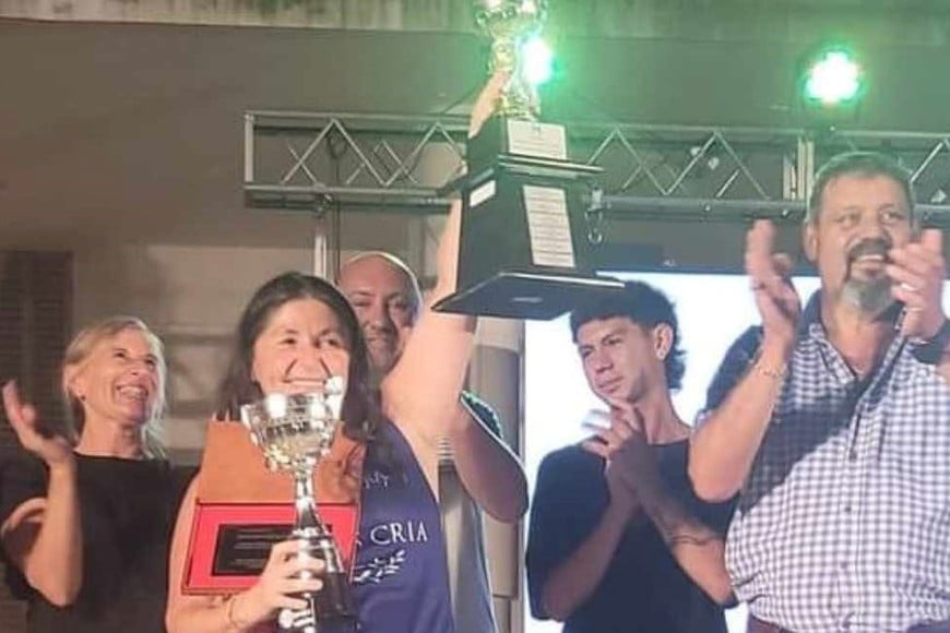 Marcela Millaa,  fue campeona nacional de pádel.