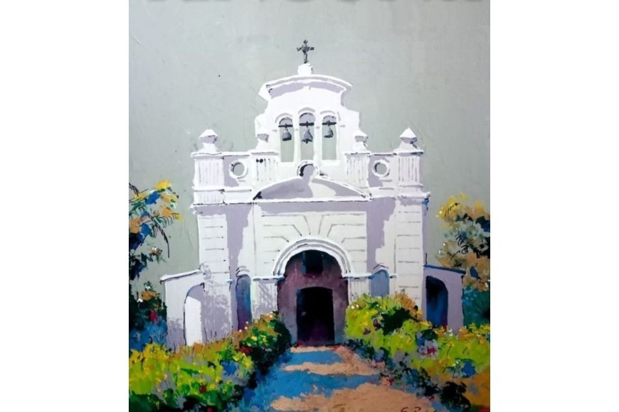 La iglesia de San José del Rincón, retratada por Gustavo Pueyo.