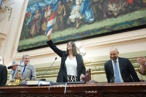 La socialista en la presidencia de la Cámara.