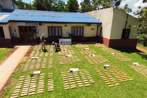 Prefectura secuestró casi 500 kilos de marihuana.