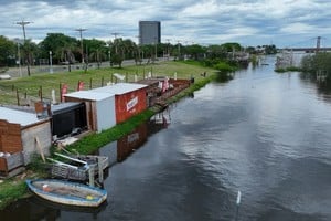 Durante estos días el nivel del río Paraná en Santa Fe se mantiene estable. Foto: Fernando Nicola