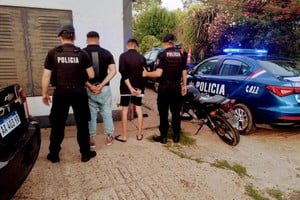 Los delincuentes fueron trasladados a sede policial.