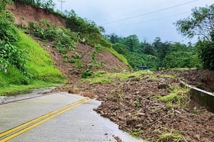 La ruta entre Medellín y Quibdó quedó intransitable.