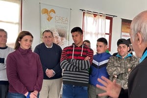 Florito visitó un centro de rehabilitación de personas con consumos problemáticos en el norte de la ciudad.