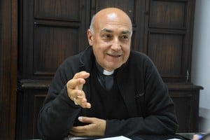 "El 'pacto social' (de la Pastoral de la Iglesia) es un gesto de buena voluntad para aunar criterios en un momento muy difícil, pero falta una gran parte que es el cómo lo vamos a hacer", indicó el arzobispo. Crédito: Luis Cetraro
