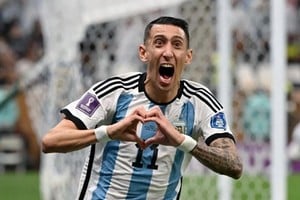 Ángel Di María ganó 4 títulos con la Selección Argentina y en todos marcó un gol en la final. 