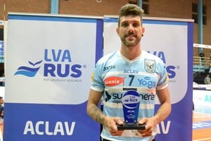 Facundo Conte. El medallista olímpico, jugador de Ciudad Voley, será sin dudas una de las figuras de la Liga Argentina masculina, que arranca hoy con 11 equipos y el regreso de Boca, que debutará desde las 21 visitando a San Lorenzo.