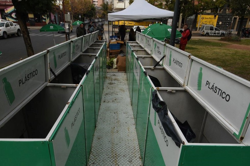 La intención del municipio es mantener y multiplicar los EcoPuntos de la ciudad. Foto: Mauricio Garín