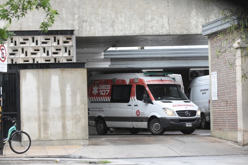 Los accidentados habían sido derivados al Hospital José María Cullen de la ciudad de Santa Fe con “código rojo”. Crédito: Luis Cetraro/Archivo El Litoral