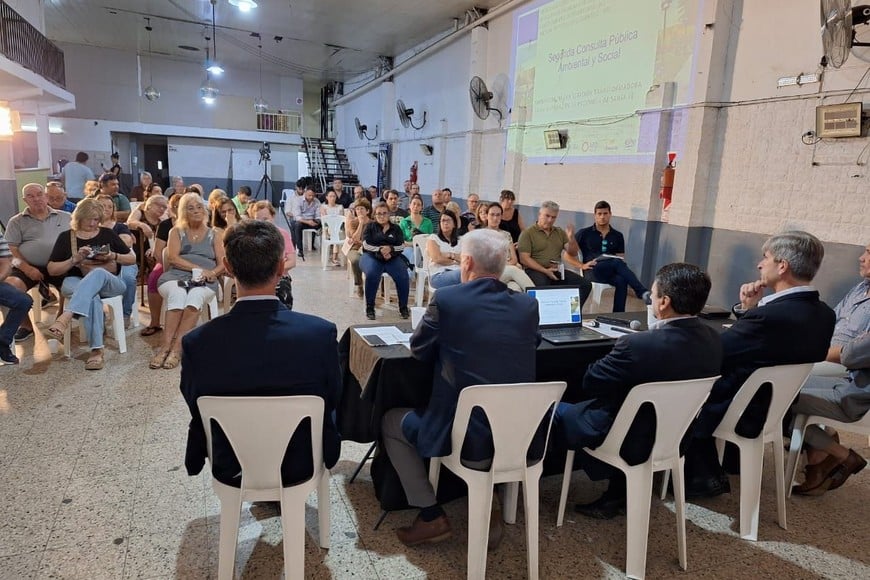 Salud y ambiente fueron dos de las preocupaciones de los vecinos a la hora de hablar en la audiencia. Crédito: Prensa EPE