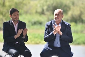 La decisión de no contratar a la AGN se da en el marco de una tranquila transición entre Perotti y Pullaro. Crédito: Mauricio Garín