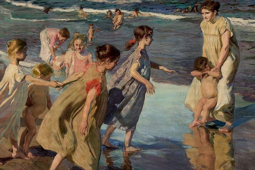 Obra de Sorolla. Foto: Museo Nacional de Bellas Artes de Cuba