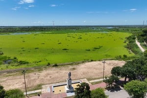 La Laguna Juan de Garay volvió a la vida. Créditos: Fernando Nicola