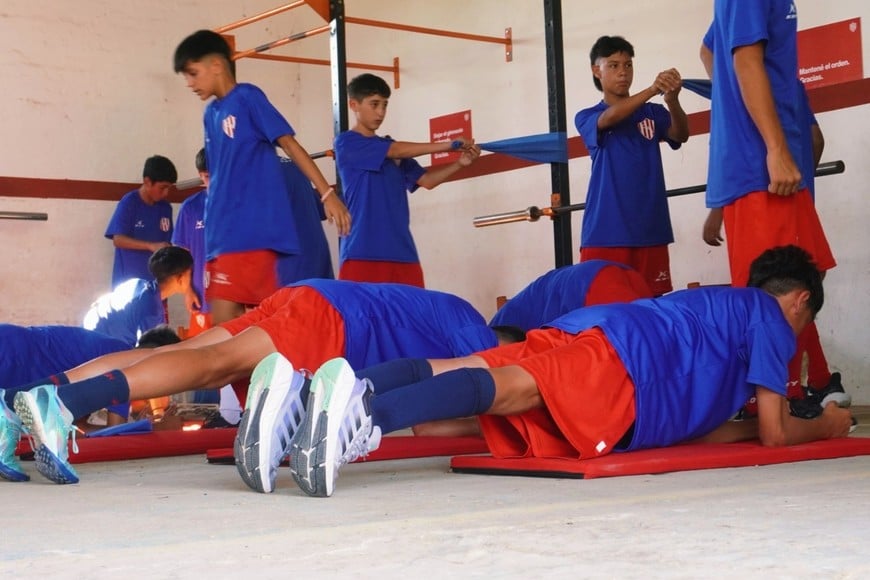 Seguir apostando a "La Maquinita" de inferiores. Gentileza Club Unión